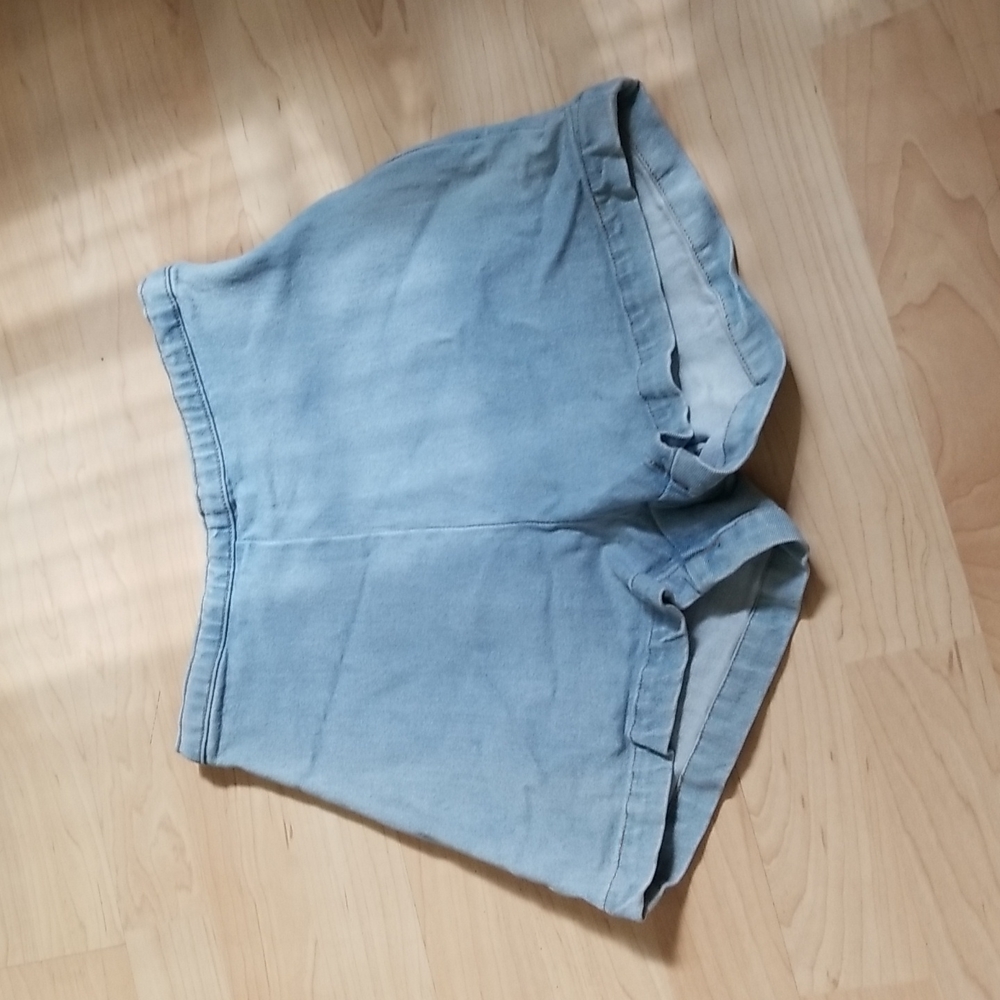 Etophe Studios Blue Jean Shorts High Waisted Shorts
